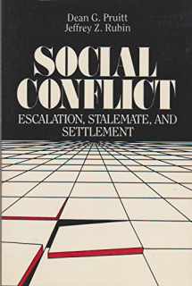 9780394352459-0394352459-Social conflict: Escalation, stalemate, and settlement (Topics in social psychology)