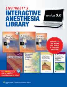 9781608319138-160831913X-The Lippincott Interactive Anesthesia Library on DVD-ROM: Version 5.0