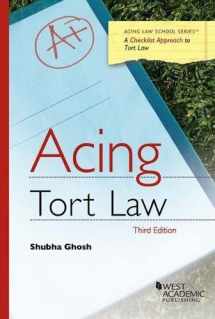 9781683288183-1683288181-Acing Tort Law (Acing Series)