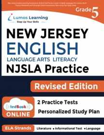 9781689670036-1689670037-New Jersey Student Learning Assessments (NJSLA) Test Practice: Grade 5 English Language Arts Literacy (ELA) Practice Workbook and Full-length Online ... Test Study Guide (NJSLA by Lumos Learning)