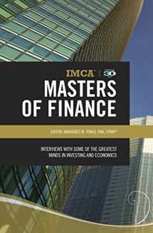 9780692267820-0692267824-Masters of Finance: Interviews with Some of the Greatest Minds in Investing and Economics