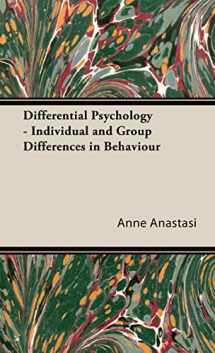 9781443730204-1443730203-Differential Psychology - Individual and Group Differences in Behaviour