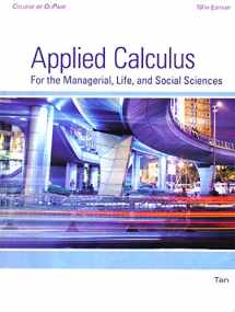 9781305295308-1305295307-Applied Calculus For the Managerial, Life, and Social Sciences COLLEGE OF DUPAGE EDITION