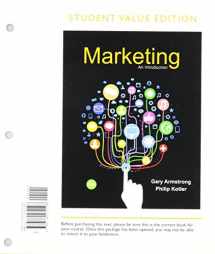 9780134796789-0134796780-Marketing: An Introduction, Student Value Edition Plus 2017 MyLab Marketing with Pearson eText -- Access Card Package (13th Edition)