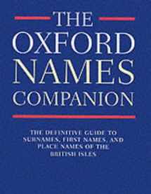 9780198605614-0198605617-The Oxford Names Companion
