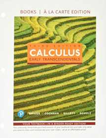 9780134996684-0134996682-Calculus: Early Transcendentals, Books a la Carte, and MyLab Math with Pearson eText -- 24-Month Access Card Package