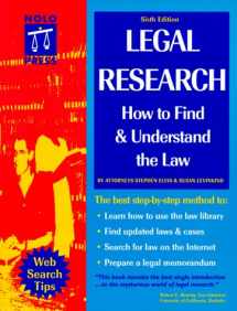 9780873374682-0873374681-LEGAL RESEARCH: How to Find & Understand the Law (6th ed.)