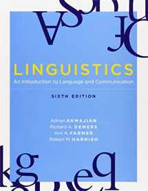 9780262513708-0262513706-Linguistics: An Introduction to Language and Communication, 6th edition