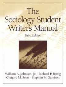 9780130410641-0130410640-The Sociology Student Writer's Manual (3rd Edition)