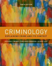 9781138601796-1138601799-Criminology: Explaining Crime and Its Context