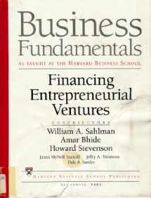 9780875849201-0875849202-Financing Entrepreneurial Ventures (Business Fundamentals, HBS Number: 9202)
