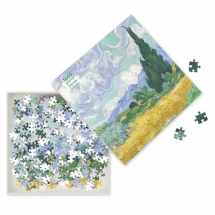 9781787558885-1787558886-Adult Jigsaw Puzzle Vincent Van Gogh: Wheatfield with Cypress: 1000-Piece Jigsaw Puzzles