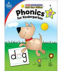 9781604187748-1604187743-Phonics Workbook for Kindergarten, Sight Words, Tracing Letters, Consonant and Vowel Sounds, Writing Practice With Incentive Chart and Reward ... Curriculum (Home Workbooks) (Volume 12)
