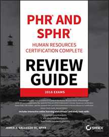 9781119426684-1119426685-Phr and Sphr Professional in Human Resources Certification Complete Review Guide: 2018 Exams