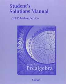 9780321782915-0321782917-Student Solutions Manual for Prealgebra