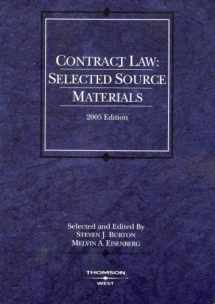 9780314160003-0314160000-Contract Law: Selected Source Materials 2005
