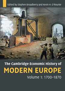 9780521708388-0521708389-The Cambridge Economic History of Modern Europe, Volume 1: 1700-1870