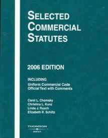 9780314168719-0314168710-Selected Commercial Statutes 2006