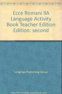 9780801312151-0801312159-ECCE ROMANI II A LANGUAGE ACTIVITY BOOK-TEACHER'S EDITION