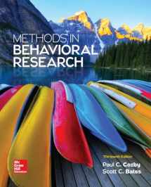 9781259676987-1259676986-Methods in Behavioral Research