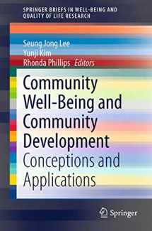 9783319124209-331912420X-Community Well-Being and Community Development: Conceptions and Applications (SpringerBriefs in Well-Being and Quality of Life Research)