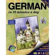 9781931873314-1931873313-GERMAN in 10 minutes a day: Language course for beginning and advanced study. Includes Workbook, Flash Cards, Sticky Labels, Menu Guide, Software, ... Grammar. Bilingual Books, Inc. (Publisher)