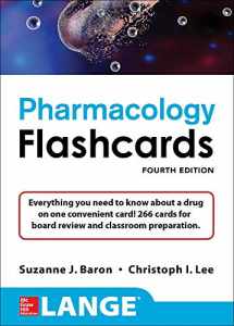 9781259837241-1259837246-Lange Pharmacology Flashcards, Fourth Edition