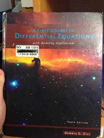 9781111827052-1111827052-A First Course in Differential Equations with Modeling Applications