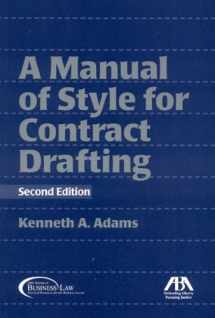 9781604420289-1604420286-Manual of Style for Contract Drafting
