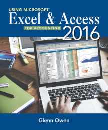 9781337109048-1337109045-Using Microsoft Excel and Access 2016 for Accounting