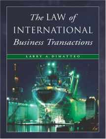 9780324040975-0324040970-The Law of International Business Transactions