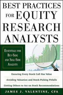 9780071736381-0071736387-Best Practices for Equity Research Analysts: Essentials for Buy-Side and Sell-Side Analysts