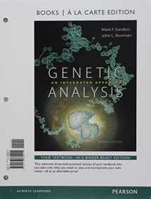 9780134100227-0134100220-Genetic Analysis: An Integrated Approach, Books a la Carte Edition; Modified Mastering Genetics with Pearson eText -- ValuePack Access Card -- for ... An Integrated Approach (2nd Edition)