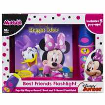 9781450874403-1450874401-Disney Minnie Mouse - Best Friends Pop-Up Sound Board Book and Sound Flashlight Toy - PI Kids (Play-A-Sound)