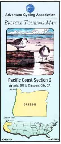 9780935108361-093510836X-Pacific Coast Bicycle Route - 2: "Astoria, Oregon - Crescent City, California - 408 miles"
