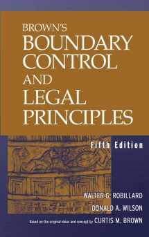 9780471215981-0471215988-Brown's Boundary Control and Legal Principles