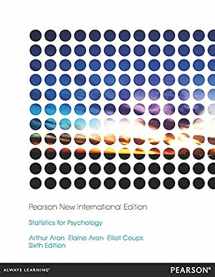 9781292040295-1292040297-Statistics for Psychology: Pearson New International Edition [Nov 01, 2013] Aron, Arthur; Aron, Elaine N.; Coups, Elliot and Cole Publishing