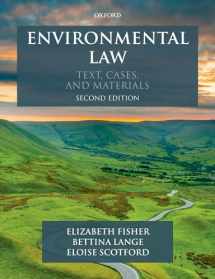 9780198811077-0198811071-Environmental Law: Text, Cases & Materials (Text, Cases, and Materials)