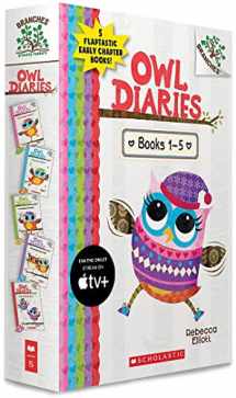 9781338144314-1338144316-Owl Diaries, Books 1-5: A Branches Box Set