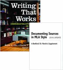 9781319086794-1319086799-Writing That Works 12e & Documenting Sources in MLA Style: 2016 Update
