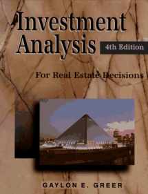 9780793122264-0793122260-Investment Analysis for Real Estate Decisions