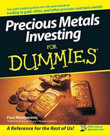 9780470130872-0470130873-Precious Metals Investing For Dummies