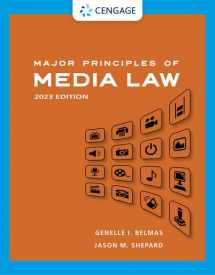 9780357657065-0357657063-Major Principles of Media Law, 2023