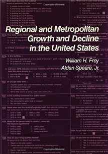 9780871542939-0871542935-Regional and Metropolitan Growth and Decline in the US (Russell Sage Foundation Census Series)