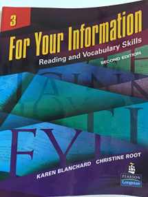 9780132380089-0132380080-For Your Information 3: Reading and Vocabulary Skills