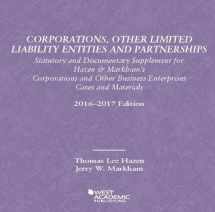 9781634607438-1634607430-Corporations, Other Limited Liability Entities Partnerships: Statutory Documentary Supplement 16-17 (American Casebook Series)