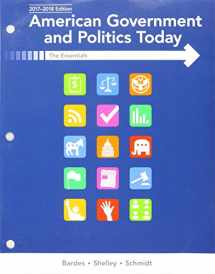 9781337576567-1337576565-Bundle: American Government and Politics Today: Essentials 2017-2018 Edition, Loose-Leaf Version, 19th + MindTap Political Science, 1 term (6 months) Printed Access Card