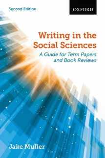 9780199009862-0199009864-Writing in the Social Sciences: A Guide for Term Papers and Book Reviews
