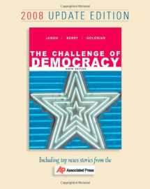 9780618990948-0618990941-The Challenge of Democracy: Government in America, 2008 Update Edition