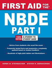 9780071769044-0071769048-First Aid for the NBDE Part 1, Third Edition (First Aid Series)